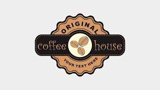 CorelDRAW Tutorial | Logo Design Coffee House