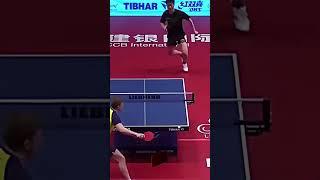 Wang Yang's Mind-Bending Chop: Defying the Future of Table Tennis #shorts #goviral #attack #on