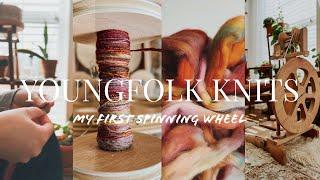 YoungFolk Knits Podcast: No. 27 Beginner Spinning Wheel | MKAL | New Cast-Ons