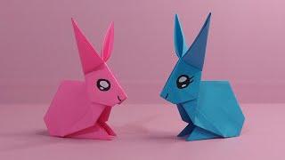 How to make Origami Rabbit Easy | Cara membuat Origami Kelinci