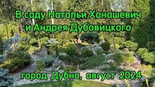 В саду Натальи Ханашевич и Андрея Дубовицкого. Город Дубна, август 2024