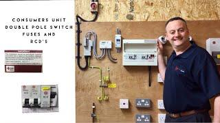 Understanding your Consumer Unit (Fuse Board) Overcurrent & RCD Protection plus Isolation Features