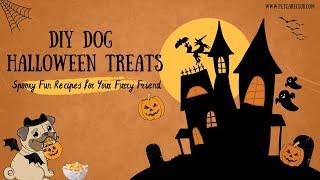 DIY Dog Halloween Treats You Can Make in Minutes! #petfriendlytreats