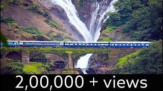 Dudhsagar Waterfall | Indian Travel Documentary | A Trip To Dudhsagar | Train Passing Dudhsagar