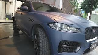 JAGUAR-R SPORT"3M1080 M27"Matte Indigo消光靛藍【大衛汽車包膜】