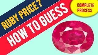 Ruby price in 2023 | complete price guide | GEMS CREST |