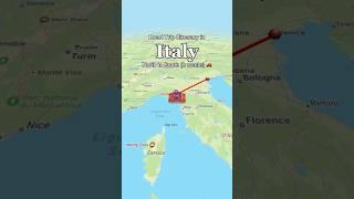 2 weeks road trip itinerary in Italy