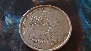 $ 15,000,00 Si tienes esta 100 Pesetas España Rey Juan Carlos Camino De Santiago 1993