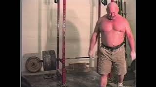 Louie Simmons, Chuck Vogelpohl, and Dave Tate Perform Rack Lockouts