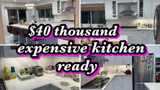 My New Complete Kitchen Tour in Canada Ramadan Decor - Pakistani Desi Mom Vlogs - kitchen upgrade