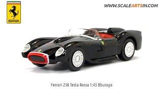 Ferrari 250 testa rossa 1:43 bburago diecast scale model car