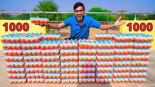 Opening 1000 Kinder Joy Worth ₹40,000 | कितने इनाम निकलेंगे? Very Interesting Results