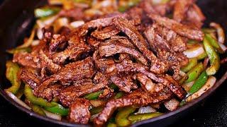 Easiest Steak Fajitas Recipe - So Good! How to make Steak Fajitas