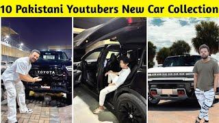 Top 10 Pakistani Youtubers New Car Collection | Rajab Family, Ducky Bhai, Syed Fahad, Vampire Yt