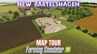 NEW BARTELSHAGEN - Map Tour - Farming Simulator 25