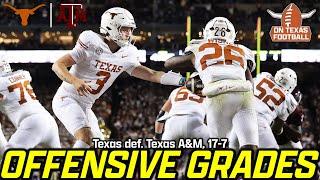 Dominating Performance Despite Point Total | Grading the Offense | Texas def Texas A&M | Quinn Ewers