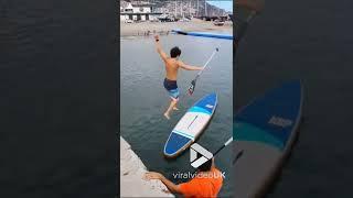 SUP board fail || Viral Video UK