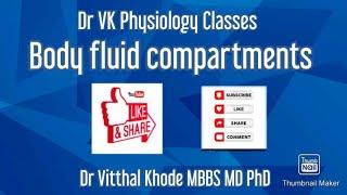 Body fluid compartments l Body fluid compartments physiology
