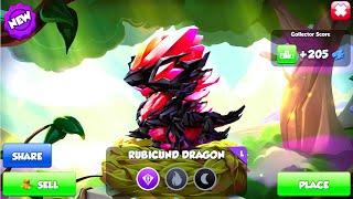 Hatched RubiCund Dragon-Dragon Mania Legends | Begin Bright Hero Challenge event | DML