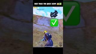 Best Trick For Quick Scope  #pubgmobile #mrijazplays #pubgtips #tipsandtricks