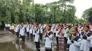 Today's Morning Assembly. JNV Williamnagar. Date:16/07/2024