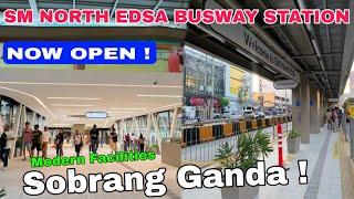 World Class SM North Edsa Busway Station ! NOW OPEN ! SOBRANG GANDA ! MARCH 13 , 2025