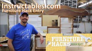 Instructables.com Furniture Hack Contest Entry: Headboard to IKEA Toy Storage Cabinet Build