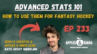 Ep. 233 - Advanced Stats 101: How To Use Them for Fantasy Hockey