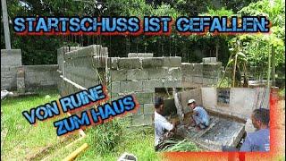 #029_Philippinen Hausbau endlich geht es los,  auswandert,  Selbstversorger