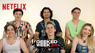 Cobra Kai Cast Reveal Their Favorite Superfans | Geeked Week | Netflix