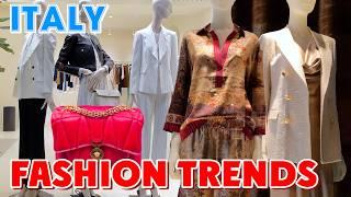 ITALY | SPRING SUMMER 2025 FASHION TRENDS | WEARABLE TREND