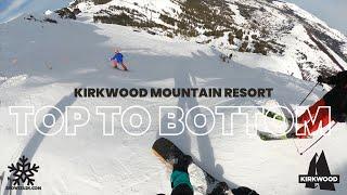 KIRKWOOD SKI RESORT | Top to Bottom | California