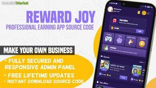 Android Reward app source code | Create your own professional Earning App | Android studio