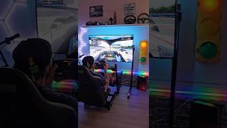 Simracing setup  The new racing cockpit is about 90% #simracing #cockpit #gameroom  #fanatec