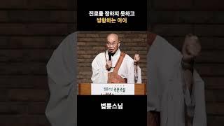 진로를 정하지 못하는 아이 #법륜스님 #자녀문제 #자녀진로 #자녀의독립 #부모조언