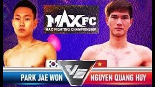 MAX FC 26 -  Nguyen Quang Huy (VIETNAM) VS Park Jae-won (KOREA)