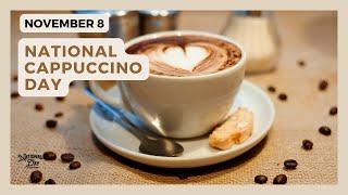 NATIONAL CAPPUCCINO DAY - November 8