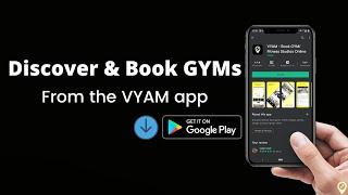 VYAM - All in one GYM booking app : No membership | No admission charge