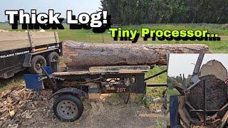 BIG Log!! Tiny Processor...??