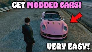 How to get MODDED CARS in GTA 5 Online.. (VERY EASY)