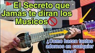 ¡El Secreto que JAMÁS te diran los Musicos! ¿Como hacen tantos Adornos en cualquier tono?