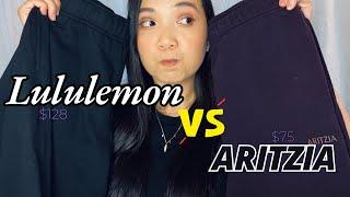 Sweatpants! Lululemon's Scuba Jogger or Aritzia's Sweatfleece Mega Cozy