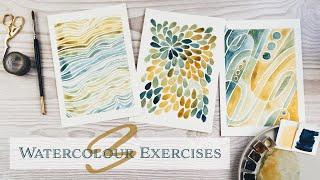 3 Simple Watercolour Exercises to Beat Artist's Block