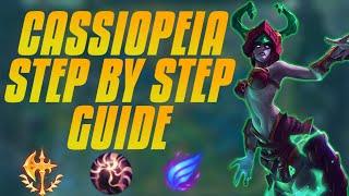 CASSIOPEIA MID- How To Carry With Cassiopeia guide - Challenger Step By Step