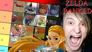 RANKING ZELDA GAMES  (Tears Of The Kingdom thoughts)