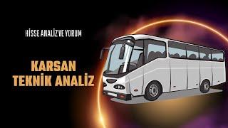 Karsan Hisse Analiz ve Yorum | Karsn Teknik Analiz | Hissedeki Düzeltme Bitti mi ? | #karsn