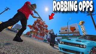 I Spent a Day Robbing The Opps in GTA 5 RP..