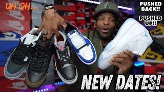 PUSHED UP & PUSHED BACK! NEW SNEAKER RELEASE DATES & RESTOCKS YOU DON'T WANT TO MISS!!