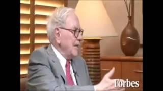 Warren Buffett "You need emotional stability"