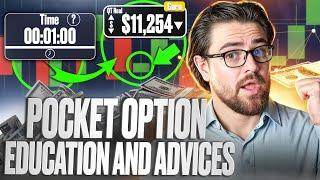  POCKET OPTION - EDUCATION AND ADVICES FOR TRADING | Pocket Option Website | Pocket Option